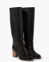 BOTTES HAUTES CUIR