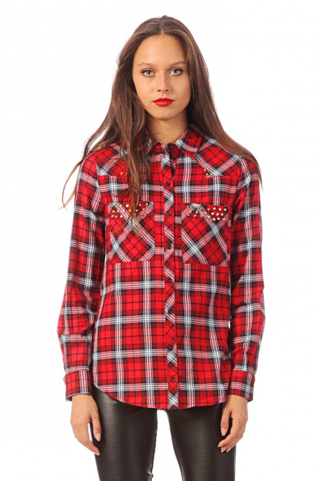 chemise a carreaux ecossais 466x700 Tendance mode : Limprimé écossais  les indispensables de la saison 