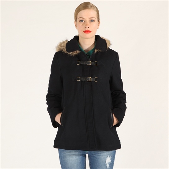 Duffle coat bleu marine 10 sublimes manteaux d’hiver pour femme à moins de 70 € | Merci Pimkie