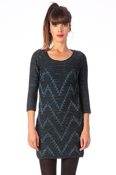 Only Robe pull maille lurex Queen 15 robes parfaites pour l’automne ou lhiver à moins de 50 €| Monshowroom 