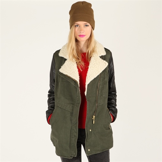 Parka bi matière kaki 10 sublimes manteaux d’hiver pour femme à moins de 70 € | Merci Pimkie