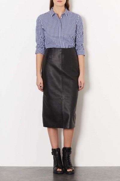 Chemise à motif vichy mélangé 4000€ 400x600 Tendance mode 2014 : On craque pour ces 18 pièces  imprimé vichy 