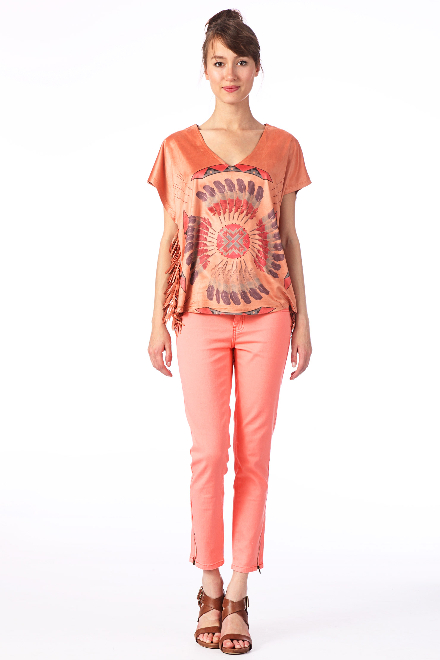 By Monshowroom Top à franges Briana Tendance Frange : 20 pièces qui vous irons Frangement bien