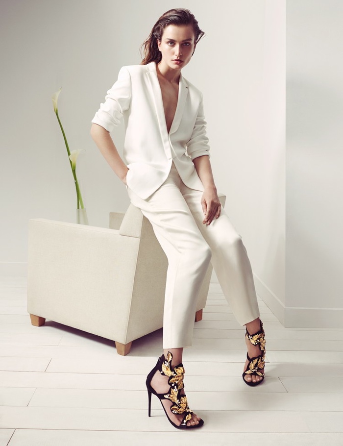 giuseppe zanotti fall 2014 campaign1 Chaussures Giuseppe Zanotti’s campagne collection automne hiver 2014/2015
