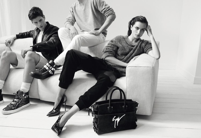 giuseppe zanotti fall 2014 campaign5 Chaussures Giuseppe Zanotti’s campagne collection automne hiver 2014/2015