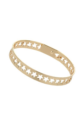 Bracelet avec étoiles ajourées – 10 €