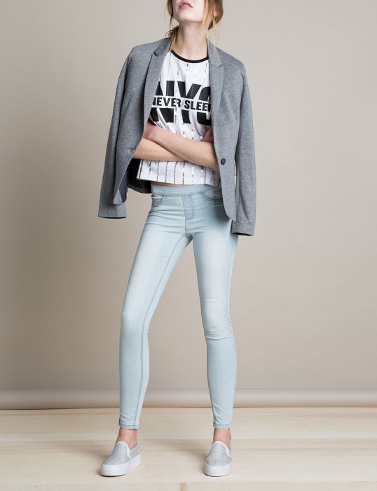 Veste de tailleur basic grise 