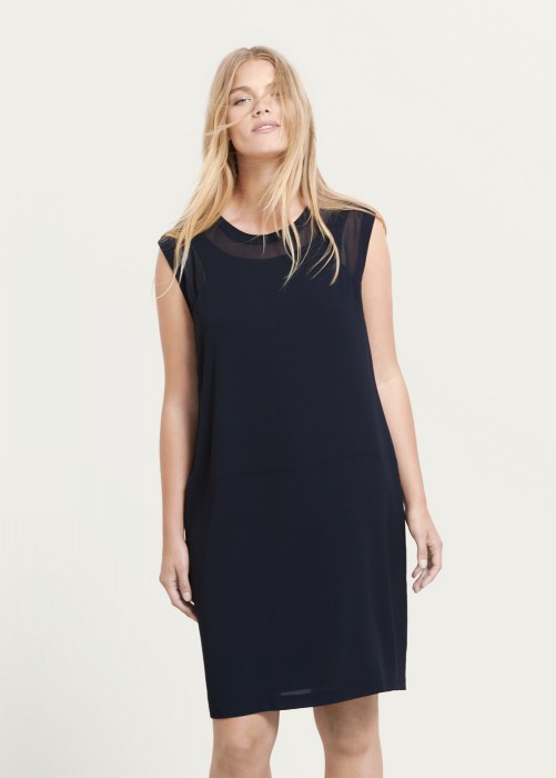 Robe droite fluide