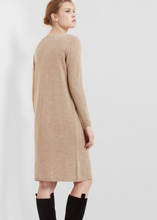 Robe maille en laine