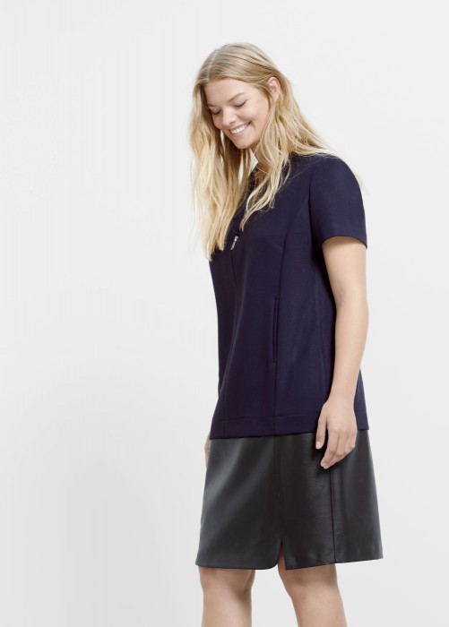 robe grande taille mango