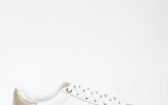 Baskets Gola  - Blanc et or