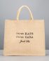 Improbables – Cabas toile de jute imprimé Kate