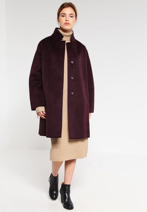 pinko-foule-manteau-classique-bordeaux-intenso